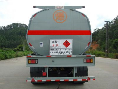 Yongqiang  YQ9340GHY Chemical liquid transportation semi-trailer