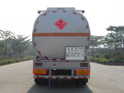 Yongqiang  YQ9340GHY Chemical liquid transportation semi-trailer