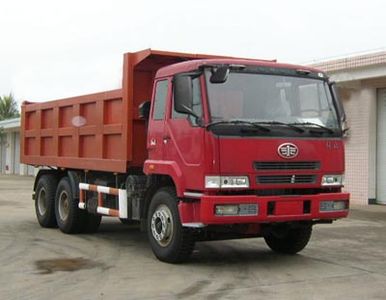 Jiefang Automobile CA3256P2K2T1A81 Flat head diesel dump truck