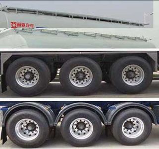 Tongyada  CTY9403GRYLBW Aluminum alloy flammable liquid tank transport semi-trailer