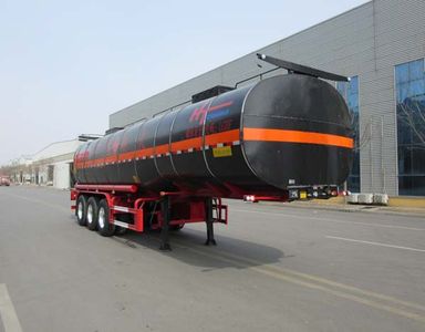 Jining Hongtai brand automobiles NHT9400GRYA Flammable liquid tank transport semi-trailer