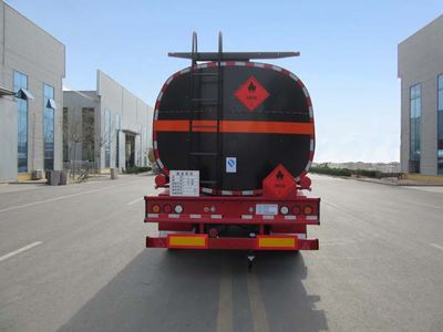 Jining Hongtai brand automobiles NHT9400GRYA Flammable liquid tank transport semi-trailer