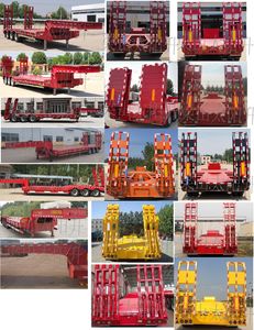 Liangbo  TYS9400TDP Low flatbed semi-trailer