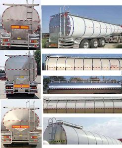 Zhonglian Xiangsheng brand automobiles XTC9401GYS Liquid food transportation semi-trailer