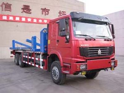 China National Petroleum Corporation (CNOOC) ZYT5250TCZ Sucker rod recovery operation vehicle