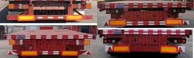 Hengtong Liangshan brand automobiles CBZ9400TDP Low flatbed semi-trailer