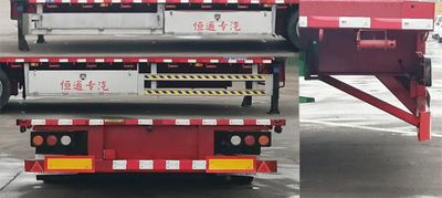 Hengtong Liangshan brand automobiles CBZ9400TDP Low flatbed semi-trailer