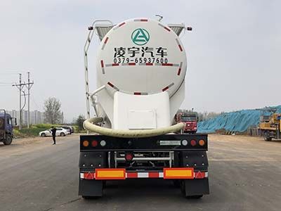 Lingyu  CLY9409GXH5 Lower ash semi-trailer