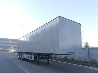 Hainuo  HNJ9401XXYL Aluminum alloy box transport semi-trailer