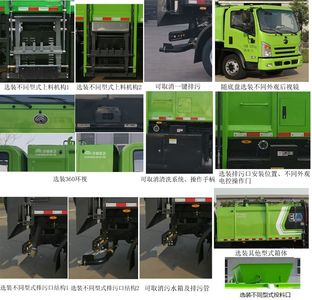 Yutong  YTZ5100TCAD0BEV Pure electric kitchen waste truck