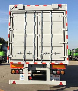 Huajun  ZCZ9350XYKM Wing opening box semi-trailer