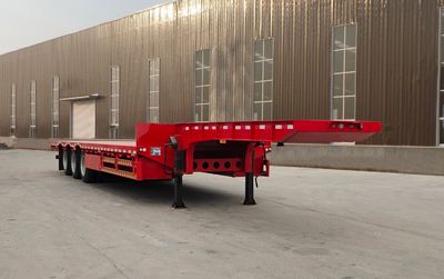 Junhua Xing brand automobiles LJH9400TDP Low flatbed semi-trailer