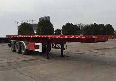 Huajun  ZCZ9400ZZXPHJG Flat dump semi-trailer