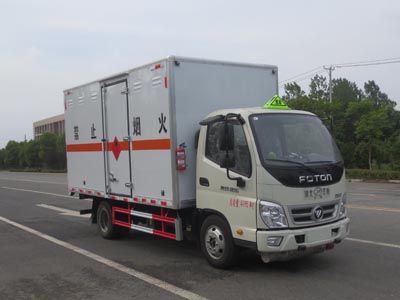 Jiangte brand automobiles JDF5041XRQB6 Flammable gas box transport vehicle