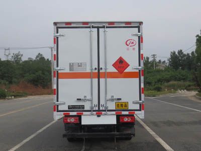 Jiangte brand automobiles JDF5041XRQB6 Flammable gas box transport vehicle