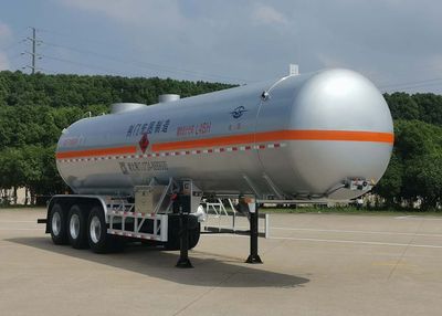 Hongtu  HT9405GRY1 Flammable liquid tank transport semi-trailer