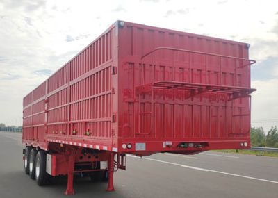 Hualu Yexing brand automobiles HYX9400XXYE Box transport semi-trailer