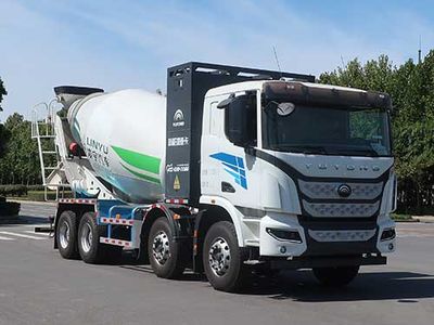 Lingyu  CLY5310GJB32BEV Electric exchange type pure electric concrete mixing and transportation vehicle