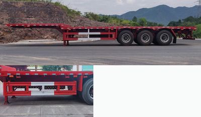 Nanming  LSY9402TPB Flat transport semi-trailer