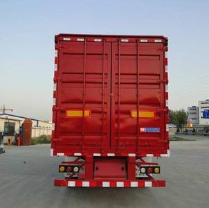 Hualu Yexing brand automobiles HYX9180XXYE Box transport semi-trailer