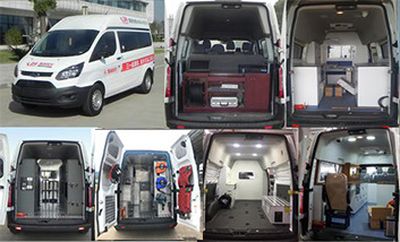 Jiangling Quanshun brand automobiles JX5036XDWMK Mobile service vehicle