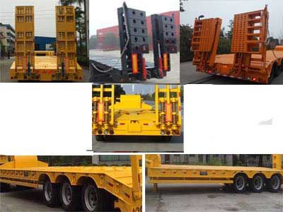 Shenglong  ZXG9401TDPA Low flatbed semi-trailer