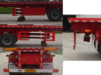 Hualu Yexing brand automobiles HYX9402ZZXP Flat dump semi-trailer