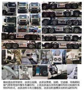 Jianyou  SDX5316GJBF3 Concrete mixing transport vehicle