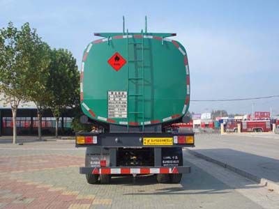 Liangshan Dongyue  CSQ9400GHY Chemical liquid transportation semi-trailer