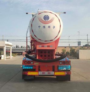 Zhongyu Guoyu brand automobiles ZGY9401GFL Medium density powder material transportation semi-trailer