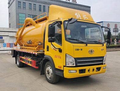 Tianwei Yuan  TWY5120GQWC6 Cleaning the suction truck