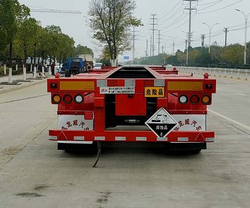 Chufei  CLQ9401TWY Transport semi-trailer of dangerous goods tank frame