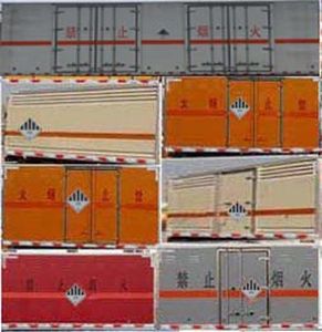 Runzhixing  SCS9400XZW Miscellaneous dangerous goods box transport semi-trailer