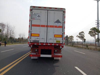 Runzhixing  SCS9400XZW Miscellaneous dangerous goods box transport semi-trailer