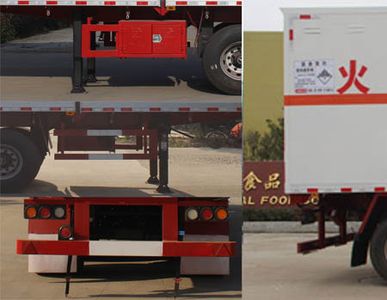 Runzhixing  SCS9400XZW Miscellaneous dangerous goods box transport semi-trailer