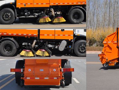 Huahuan brand automobiles TSW5180TSLD45 Road sweeper