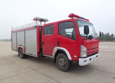 Chuanxiao brand automobiles SXF5060TXFJY77W Emergency rescue fire truck