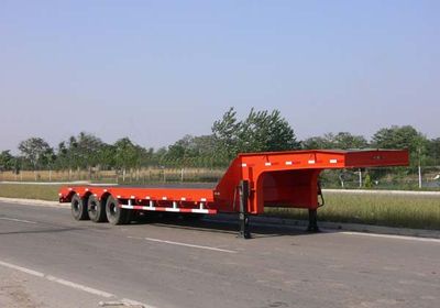 Yuchang  YCH9380TDP Low flatbed semi-trailer