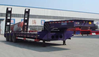 Luffy YFZ9355TDP Low flatbed semi-trailer