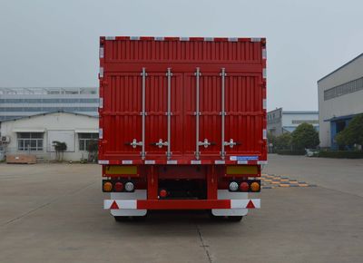 Tianjun Dejin brand automobiles TJV9400XXYP Box transport semi-trailer