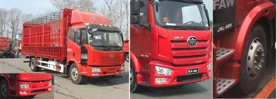 Jiefang Automobile CA5160CCYP62K1L4A1E5 Grate type transport vehicle