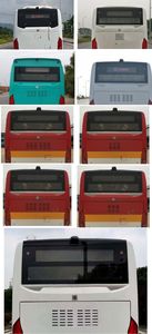 Chinese license plate cars TEG6852BEV05 Pure electric city buses