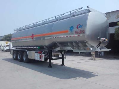 Cheng Liwei  CLW9408GYYL Aluminum alloy oil transport semi-trailer