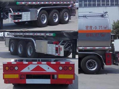 Cheng Liwei  CLW9408GYYL Aluminum alloy oil transport semi-trailer