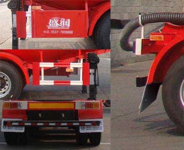 Shengrun  SKW9381GFLC Medium density powder material transportation semi-trailer