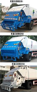 Sanli  CGJ5169ZYS Compressed garbage truck