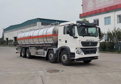 Green Leaf JYJ5327GRYF2 Aluminum alloy flammable liquid tank transport vehicle