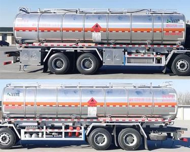 Green Leaf JYJ5327GRYF2 Aluminum alloy flammable liquid tank transport vehicle