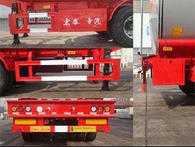 Zhengkang Hongtai brand automobiles HHT9403GRYB Flammable liquid tank transport semi-trailer