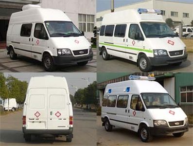 Jiangling Quanshun brand automobiles JX5034XJHZD1 ambulance